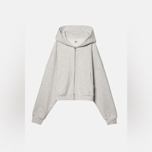 Elwood Cropped Zip Rectangle Hoodie BRAND NEW